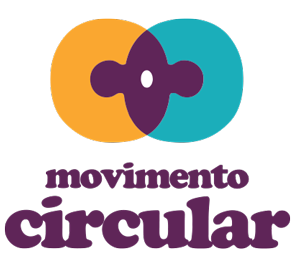 Logo do Movimento Circular iniciado na América Latina e que promove a economia circular