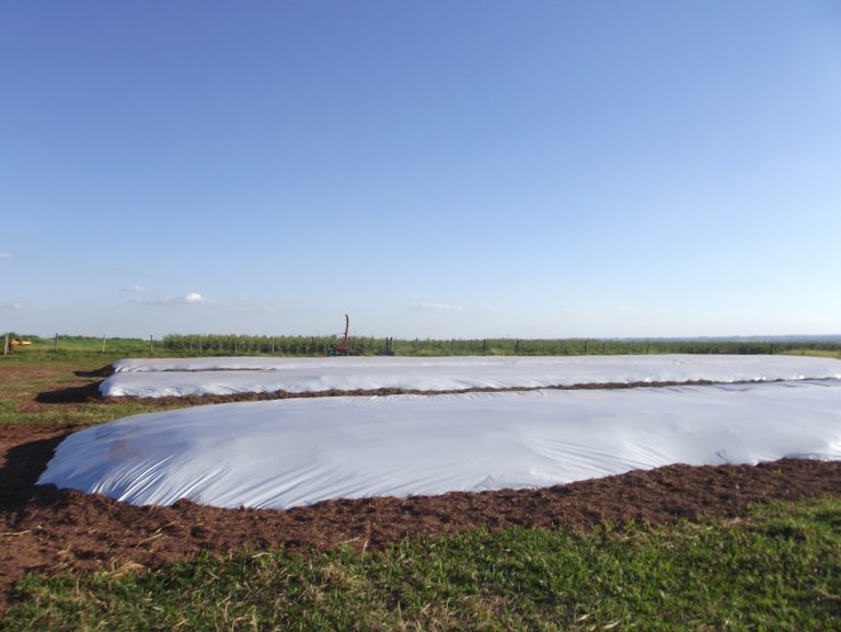 lona de filme plástico para silagem da TechAgro