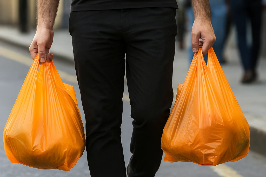 Sacolas plásticas