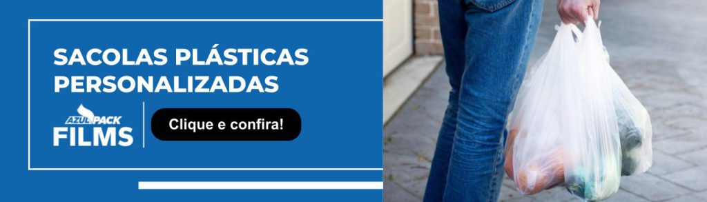 Saco plástico uma embalagem pratica e versatil