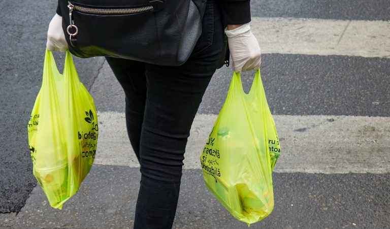 Sacolas sustentáveis