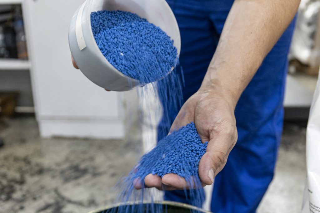 Reciclagem de plástico